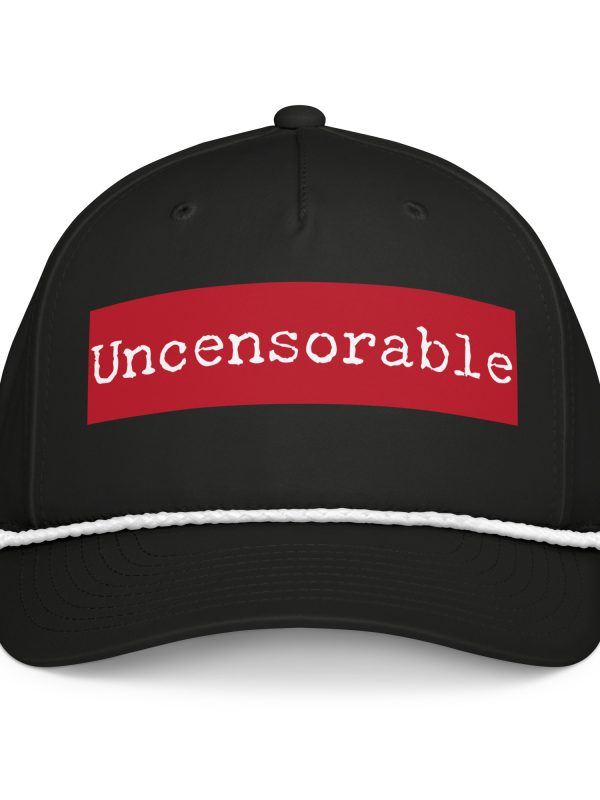 Uncensorable Baseball Cap